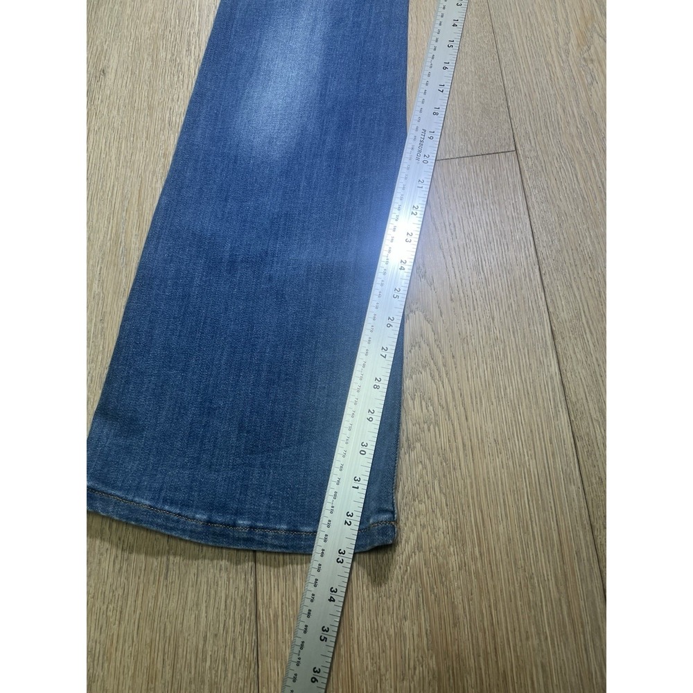 Women's‎ Banana Republic Flare Bennet Light Wash Blue Jeans Size 28 Excellent - Picture 5 of 6